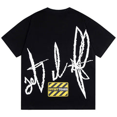 Flame Print Kapok T- Shirts