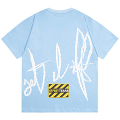 Flame Print Kapok T- Shirts