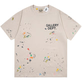 . Boardwalk paint-splatter T-shirt