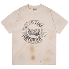 Cartoon pattern letter printing T-Shirt