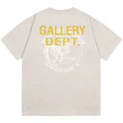 skull letter print T-Shirts