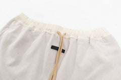 Tee Multi-Thread Flocking Letter 7 Printing Shorts