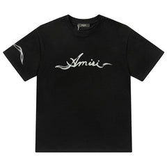 Smoke Embellished Crewneck T-Shirt