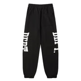 . Letter Printed Sweatpants