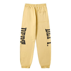 . Letter Printed Sweatpants