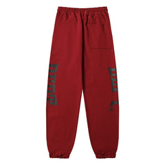 . Letter Printed Sweatpants