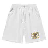 logo-embellished cotton track Shorts