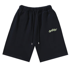 Arrows-print Cotton Shorts