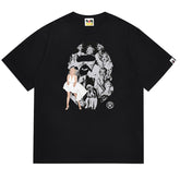 A BATHING APE x Marilyn Monroe Big Ape Head Tee