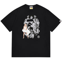 A BATHING APE x Marilyn Monroe Big Ape Head Tee