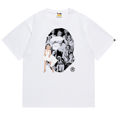 A BATHING APE x Marilyn Monroe Big Ape Head Tee