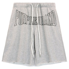 Letter Logo Printed Shorts