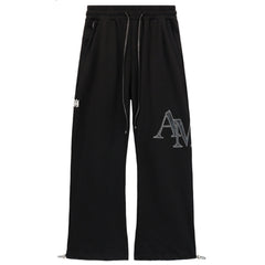 Letter Logo Printed Pants