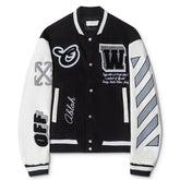 Leather Wool Varsity Jacket