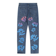 Bstroy Tears 501 Jean Blue