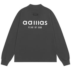 Essentials Letter Logo Printed Sweatshirt