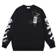 Logo-Print Cotton Sweatshirts