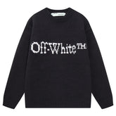 Letter Logo Knitted Sweater