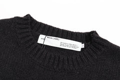 Letter Logo Knitted Sweater