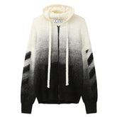Arrow Logo Knitted Sweater Hoodie