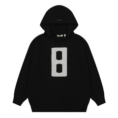 8 Knitted Sweater Hoodie
