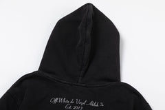 Logo Drawstring Hoodie