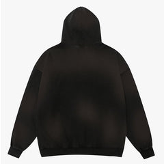 Essentials Evil Angel Pattern Hoodie
