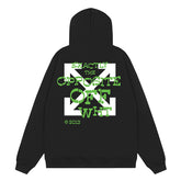 Arrow Pattern Printed Hoodie