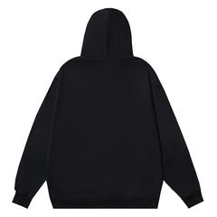 Arrow Logo Pattern Printed Hoodie