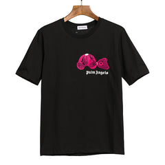 Bear Pattern Printed T-Shirt