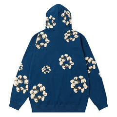 Kapok Pattern Printed Hoodie