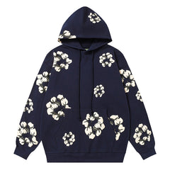 Kapok Pattern Printed Hoodie