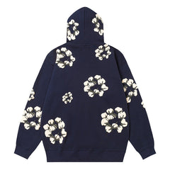 Kapok Pattern Printed Hoodie