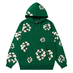 Kapok Pattern Printed Hoodie
