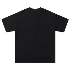 Hollywood Letter Pattern Printed T-Shirts
