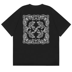 Cashew Flower Arrow Pattern T-Shirts