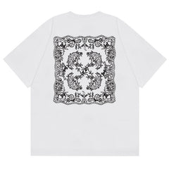 Cashew Flower Arrow Pattern T-Shirts