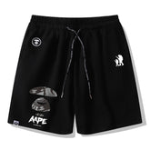 Bape Ape Head Pattern Printed Short