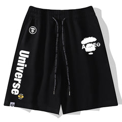 Bape Ape Head Pattern Printed Short