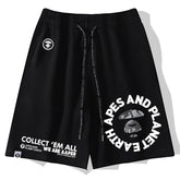 Bape Ape Head Pattern Printed Short