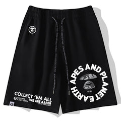 Bape Ape Head Pattern Printed Short