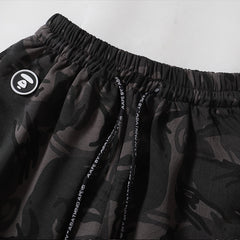 Bape Ape Head Pattern Printed Short