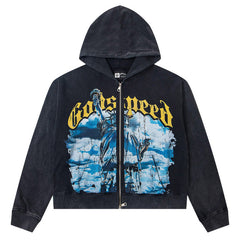 Godspeed Chrome Liberty Zip Hoodies