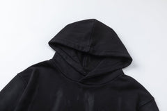 Faded-Effect Hoodie
