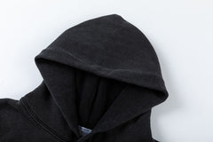 Bacchus-Print Cotton Hoodie