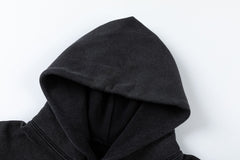 Graphic-Print Cotton Hoodie