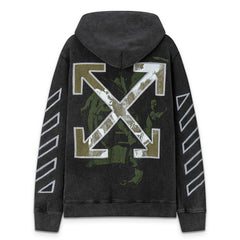 Arrow-Print Hoodie