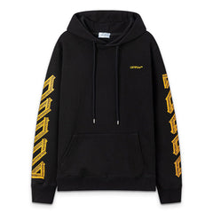 Schwarzer Hoodie
