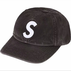 25SS Pigment Print S Logo 6-Panel Cap