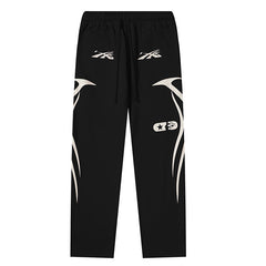 Sports Jet Black / Red Sweatpants